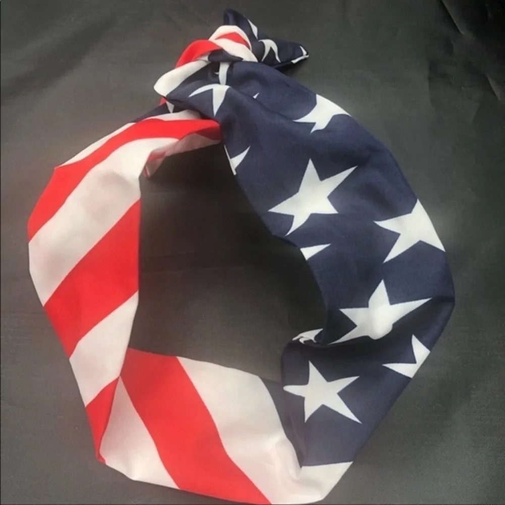 Flag patriotic headband